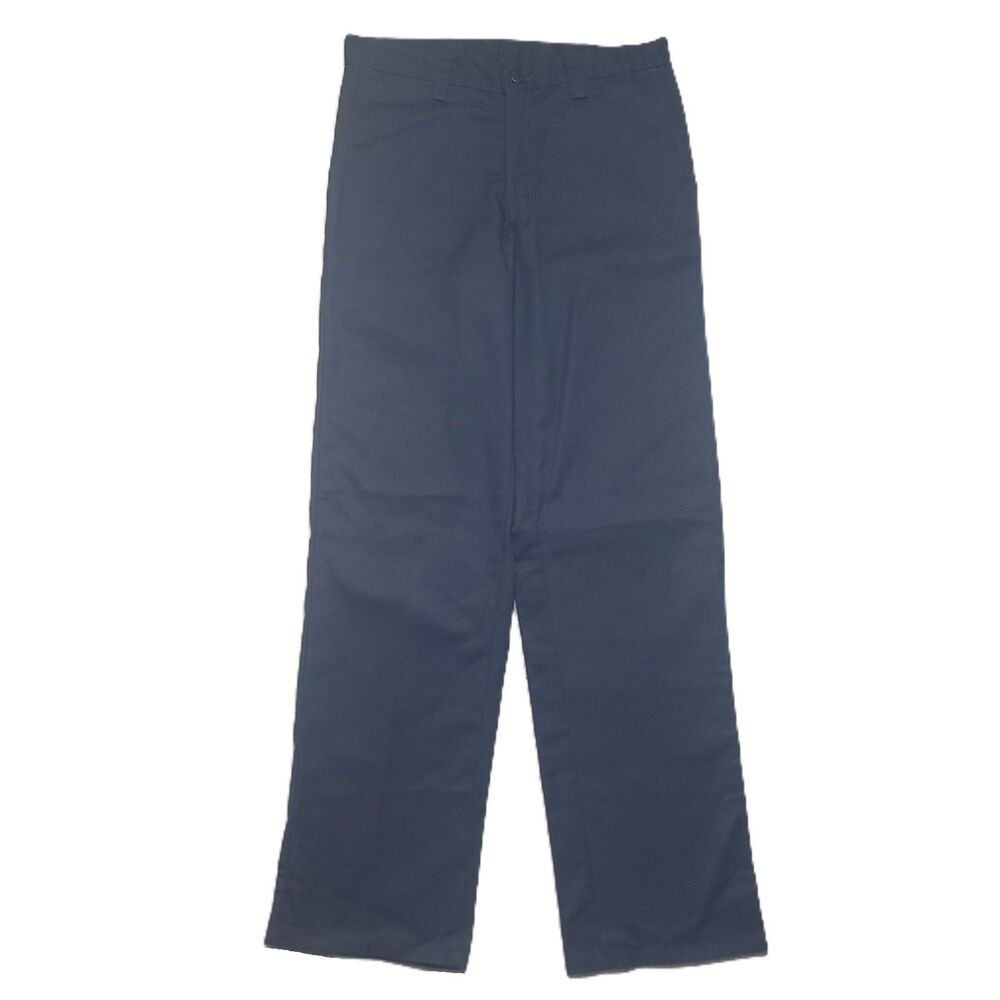Dickies Work Pants Mens 30x32 Navy Blue Straight Leg Utility Uniform Trousers